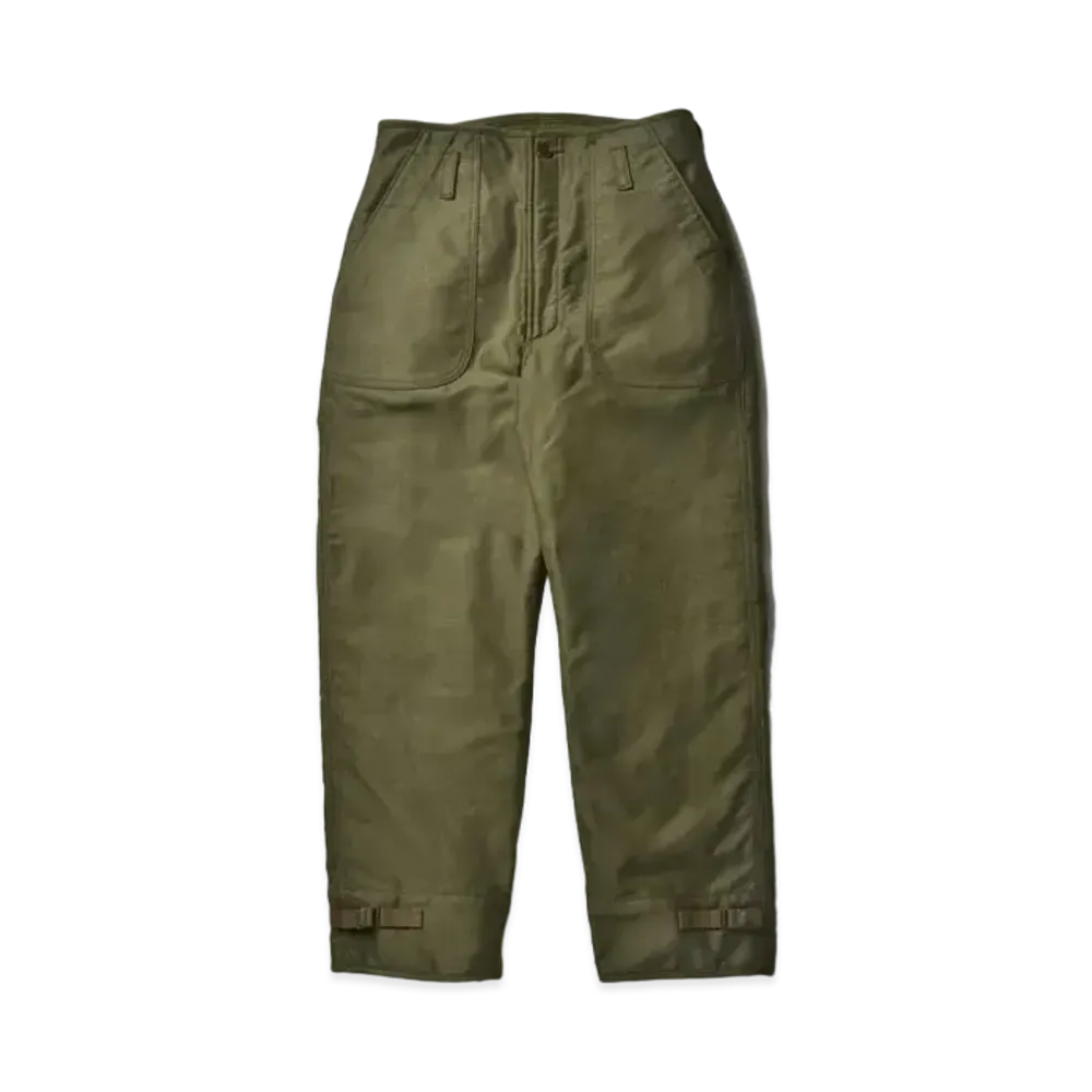 THE REAL McCOY'S U.S.N. A-2 Deck Trousers "Olive"