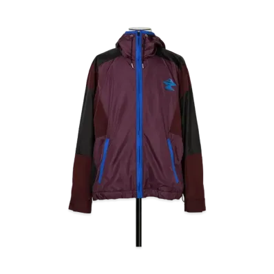 sacai x UNDERCOVER Zip Up Blouson "Bordeaux Black"