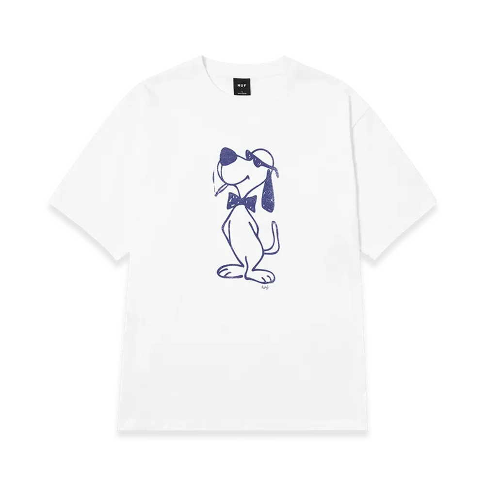 HUF Chill Dog Tee "White"