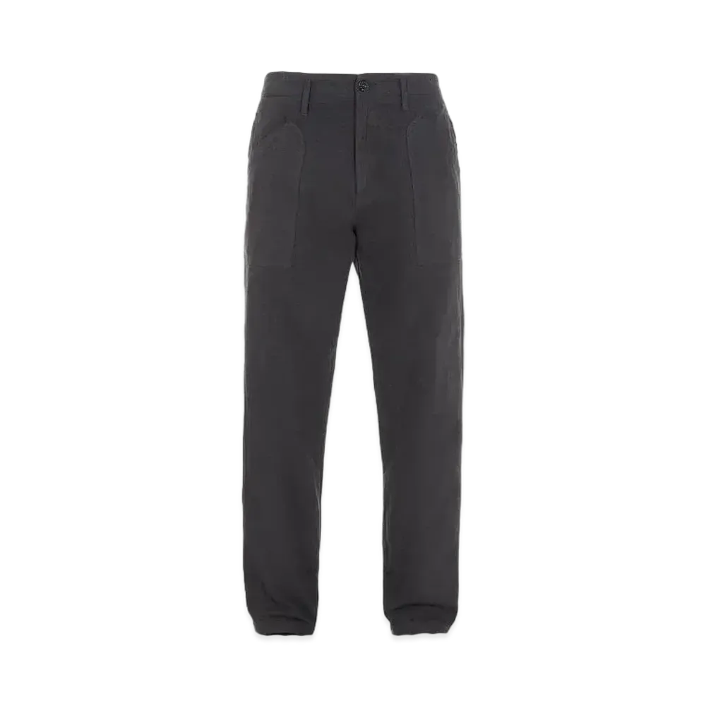 Stone Island 31604 TEXTURED BRUSHED RECYCLED COTTON "Steel Grey"