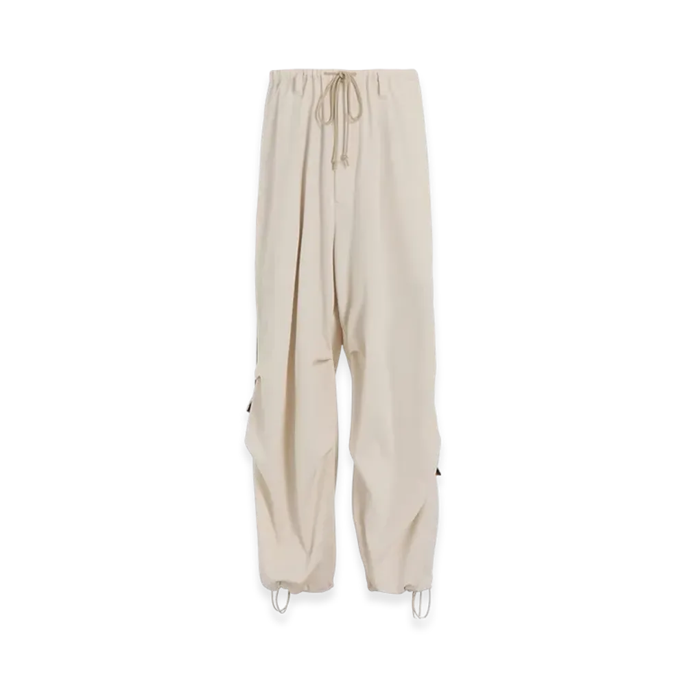 S'YTE Pe/Smooth Jersey Knee Tuck Military Pants With Tyrolean Tapes "Ivory"