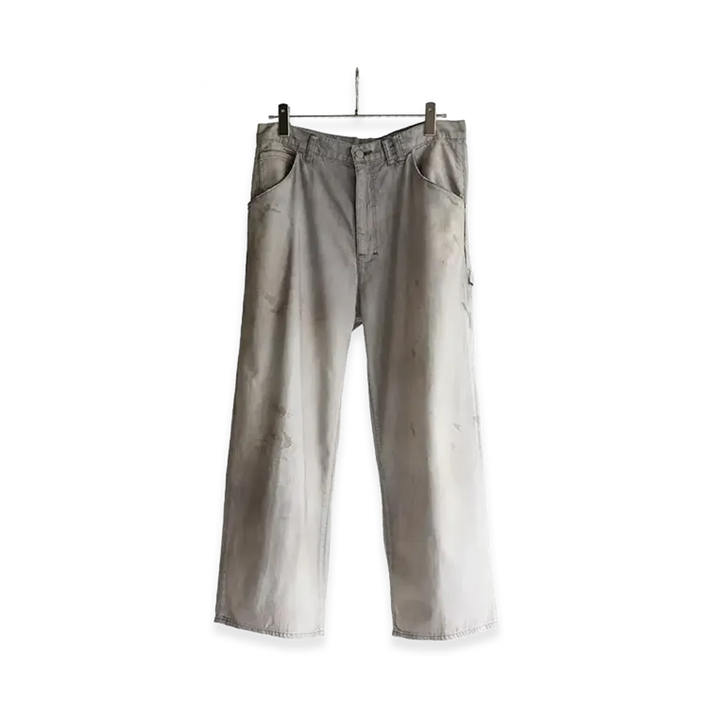 ANCELLM Aging Painter Pants "Gray"