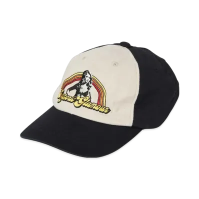 HYSTERIC GLAMOUR HG Rainbow Embroidery Cap "Black"