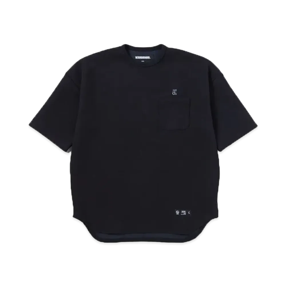 NEIGHBORHOOD Double Crewneck SS . EC "Black"