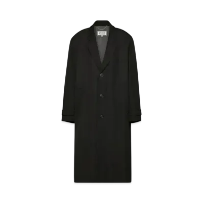 Maison Margiela Women's Wool Coat "Black"