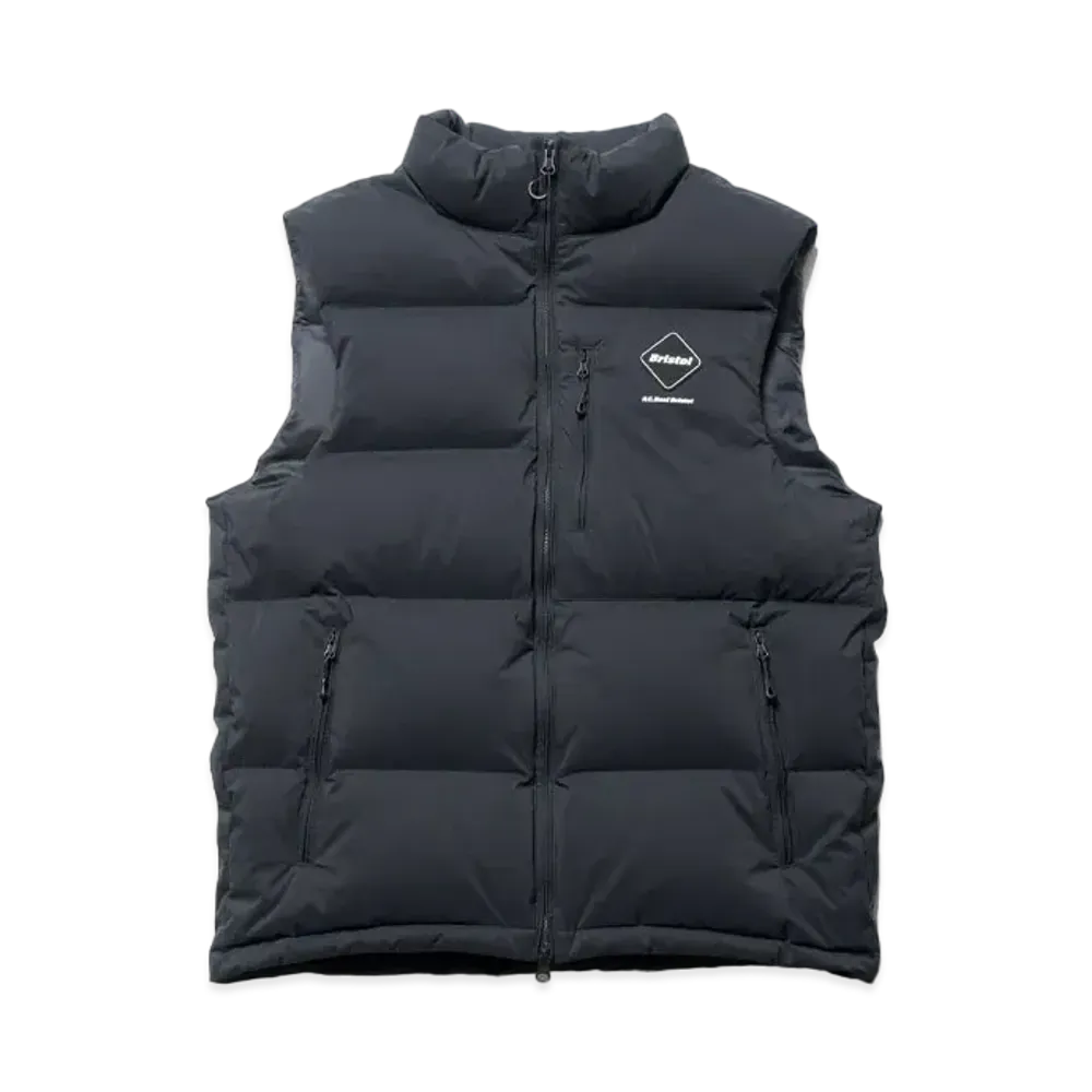 F.C.Real Bristol Down Vest "Black"