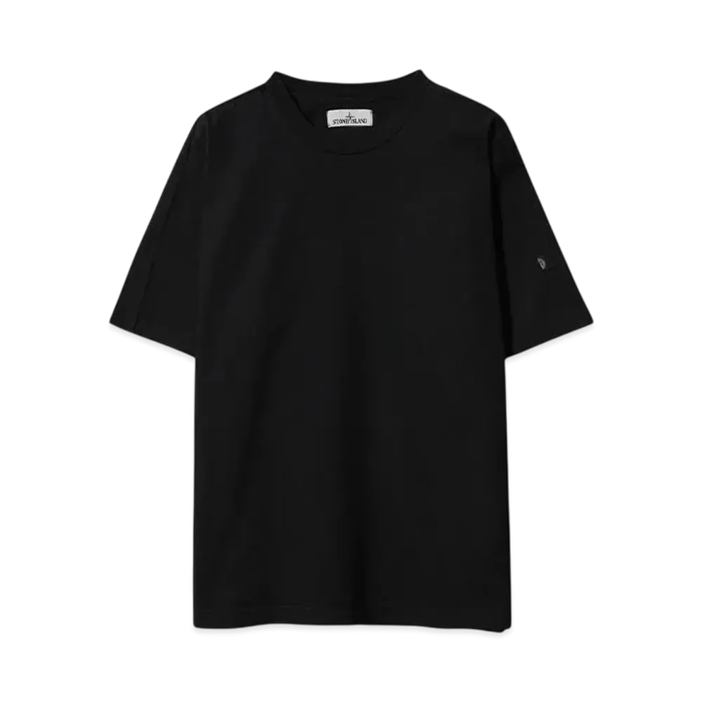 STONE ISLAND FELPA M/CORTA "BLACK"
