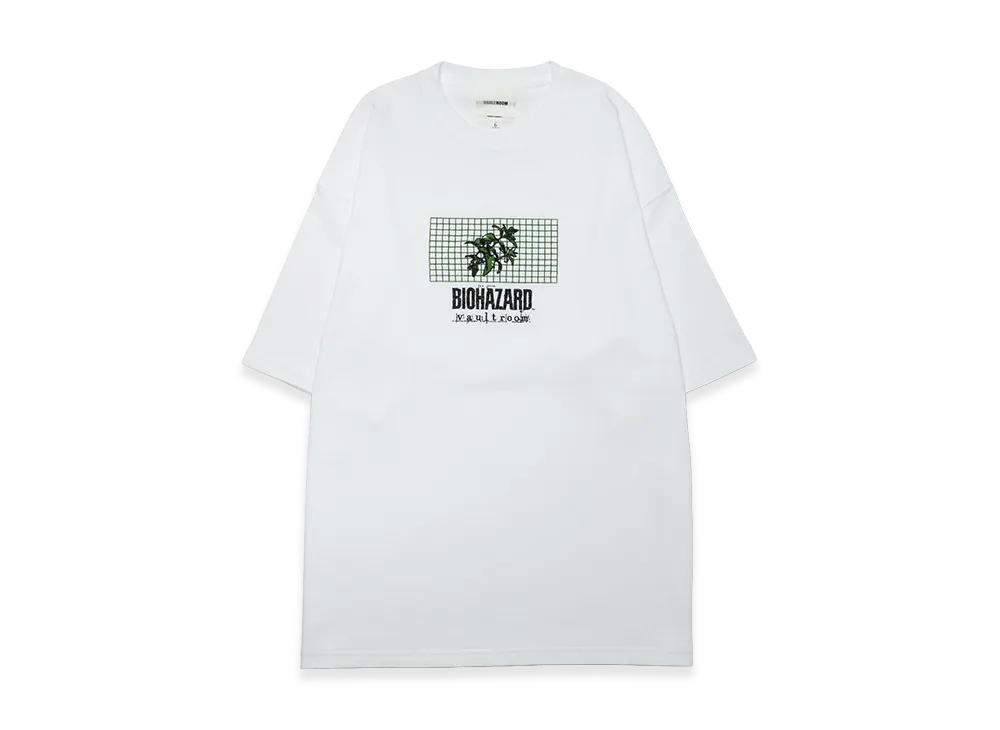 VAULTROOM x Biohazard Green Herb Tee "White"