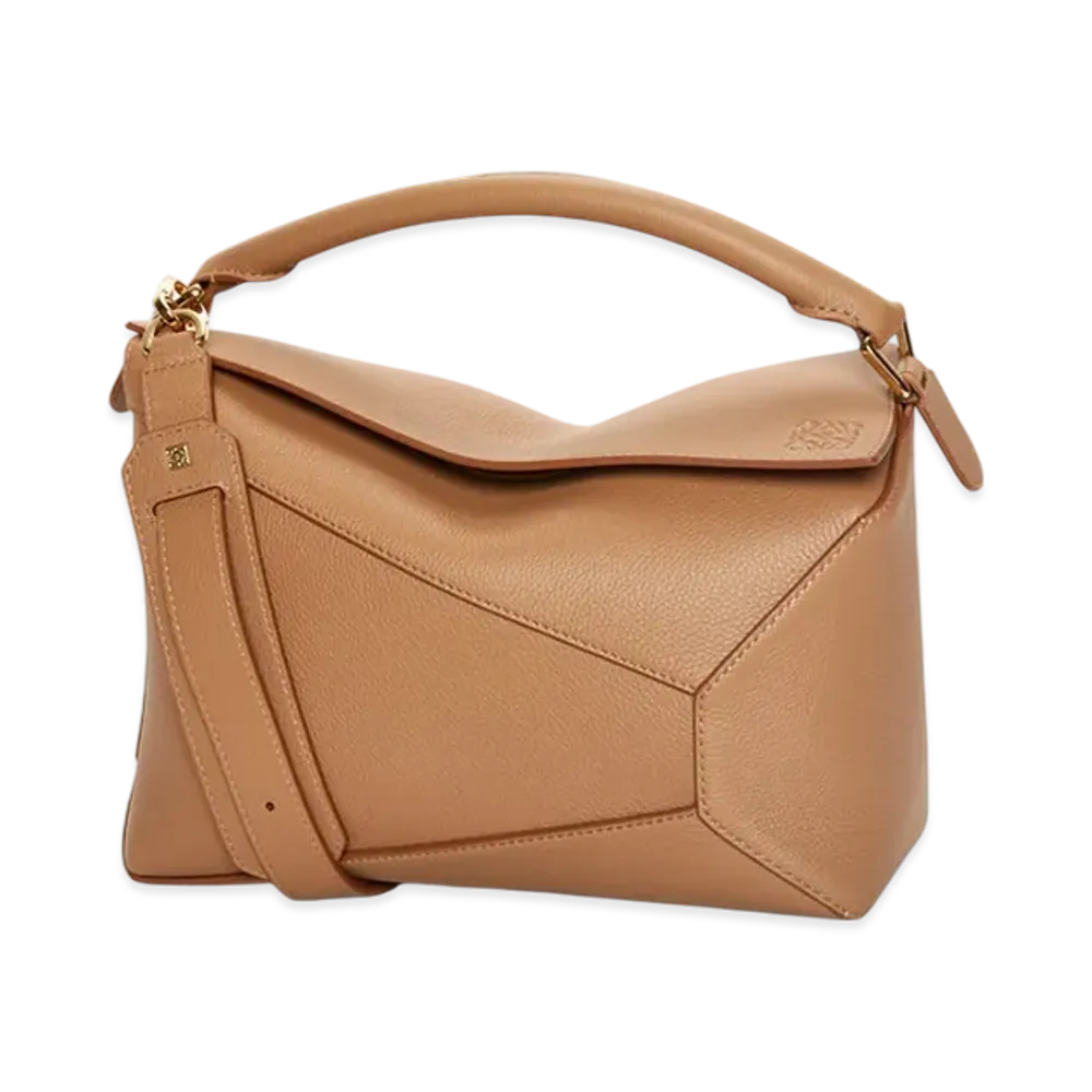 LOEWE Puzzle Edge Bag Medium "Toffee"
