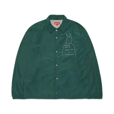 Supreme Gummo Coaches Jacket "Dark Green"
