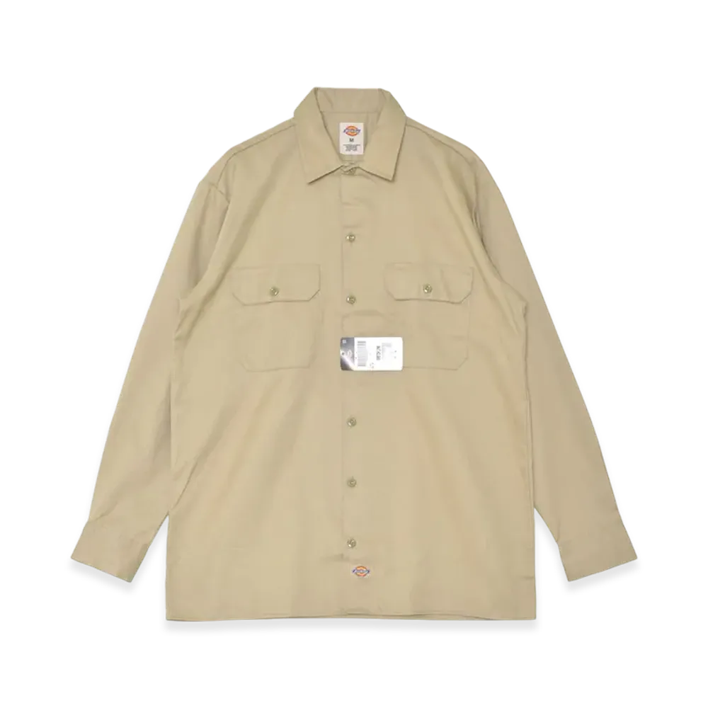 Dickies Longsleeve Work Shirt "Desert Sand"