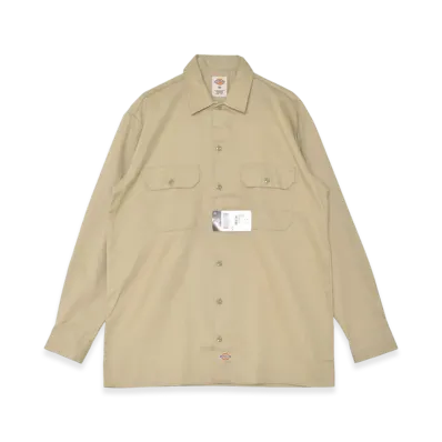 Dickies Longsleeve Work Shirt "Desert Sand"