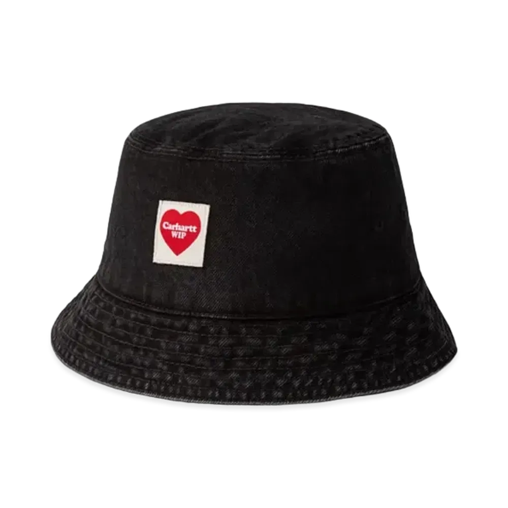 Carhartt Nash Bucket Hat "Black Stone Washed"
