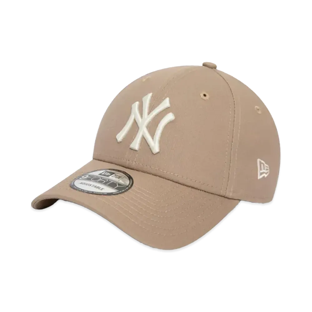 NEW ERA LA NYY 940 9FORTY League Basic Cap "NY Beige/White"