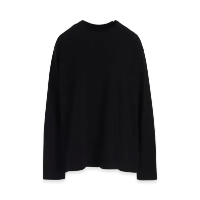 Ground Y Cotton Jersey Mix Block Long Sleeved T-Shirt "Black"