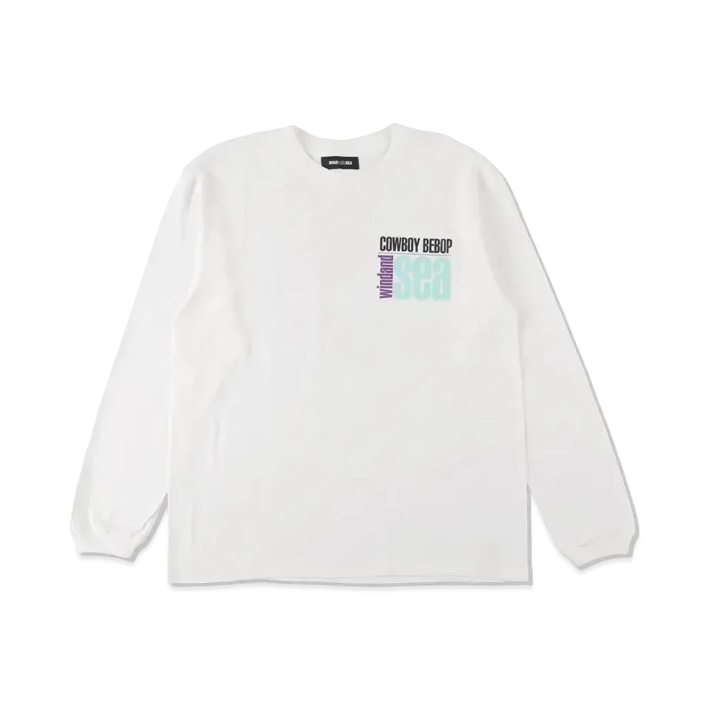 WIND AND SEA X COWBOY BEBOP (YSCB) L/S TEE "White"