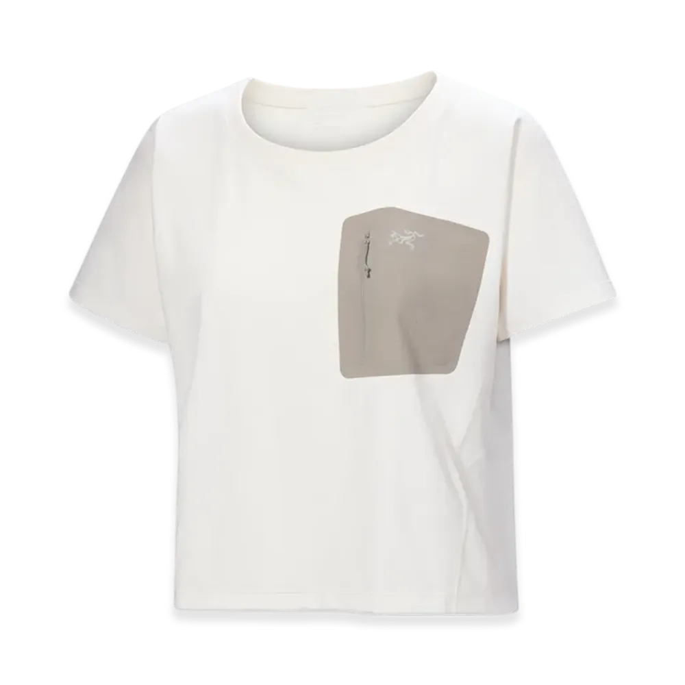 ARC'TERYX Women's Clarkia Crew SS "Arctic Silk/Rune" X000009741