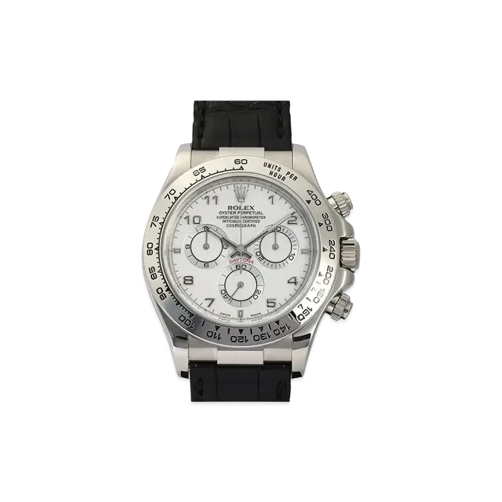 ROLEX Cosmograph Daytona "White/White Gold"