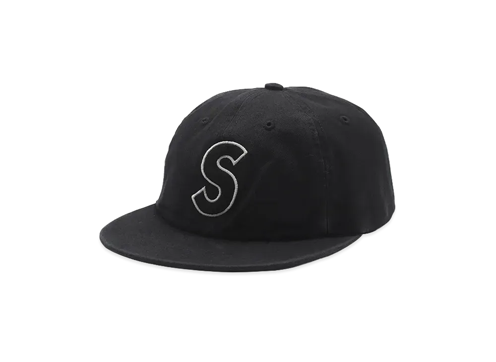 Supreme Felt S Logo 6-Panel (18SS) "Black"