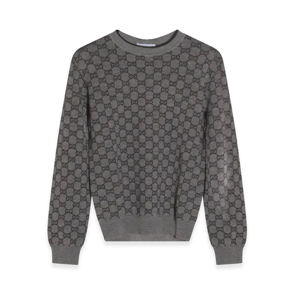 GUCCI Kids Sweaters "Grey"