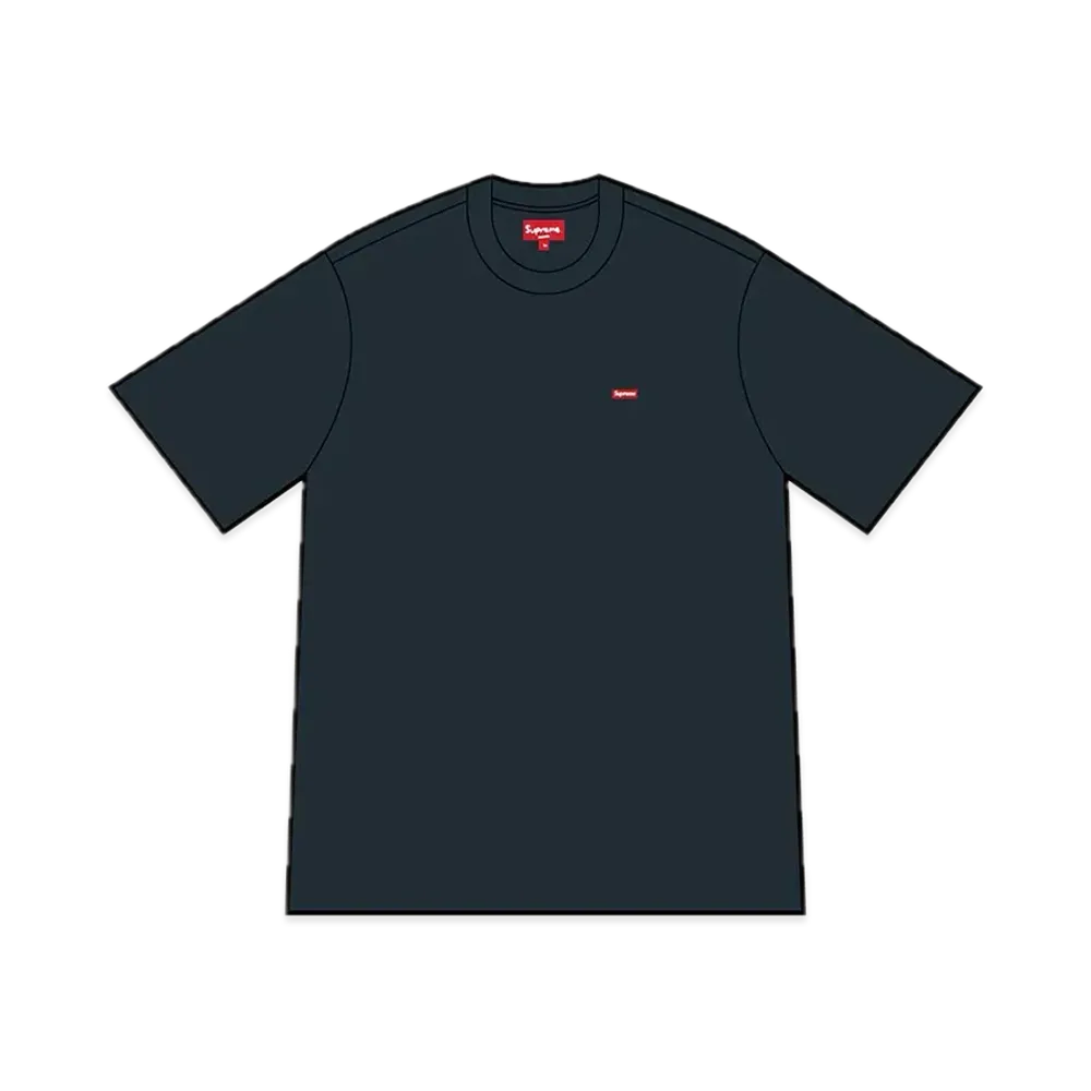 シュプリーム スモール ボックス Tシャツ "ネイビー"(中国製)(22FW)