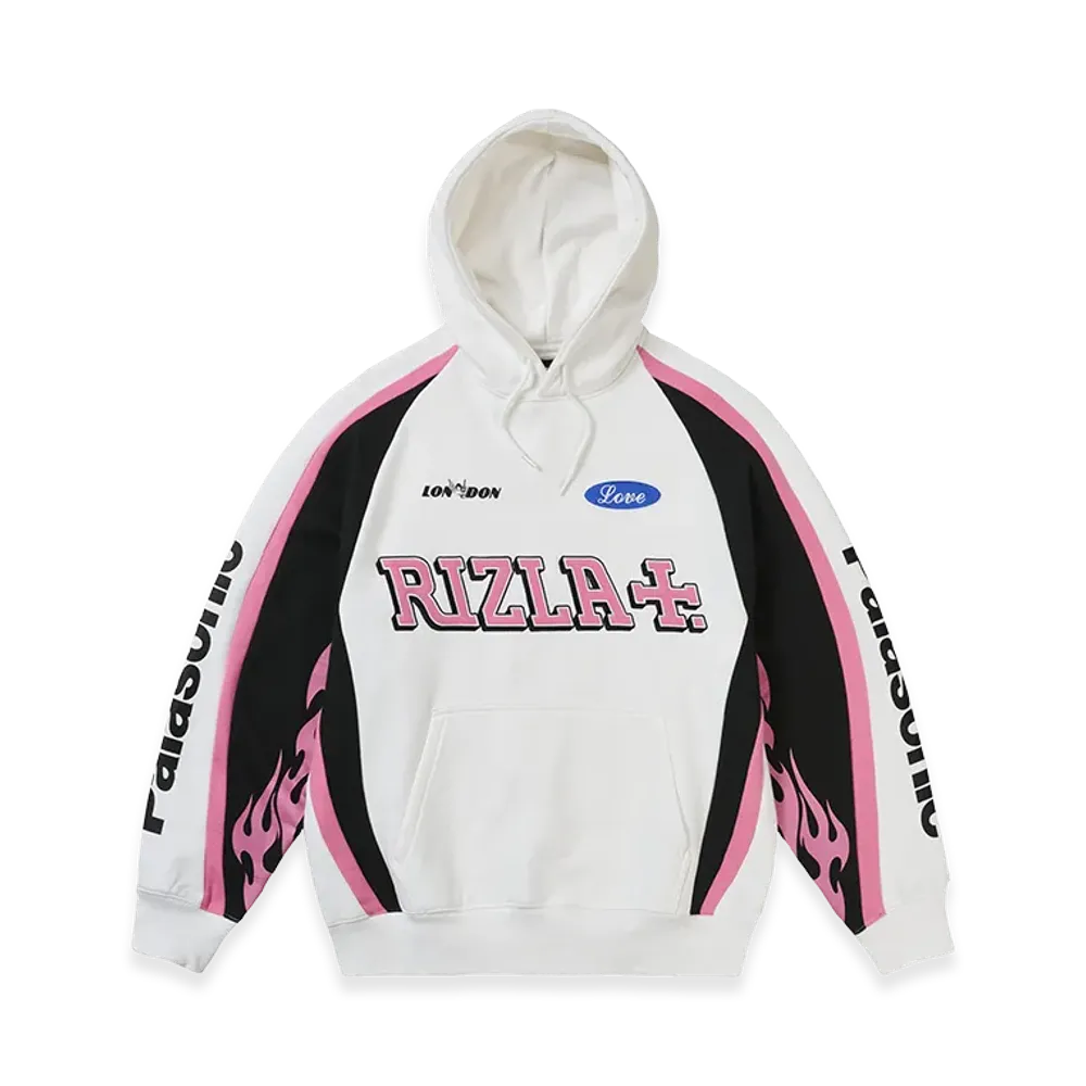 PALACE x RIZLA Hood "White"