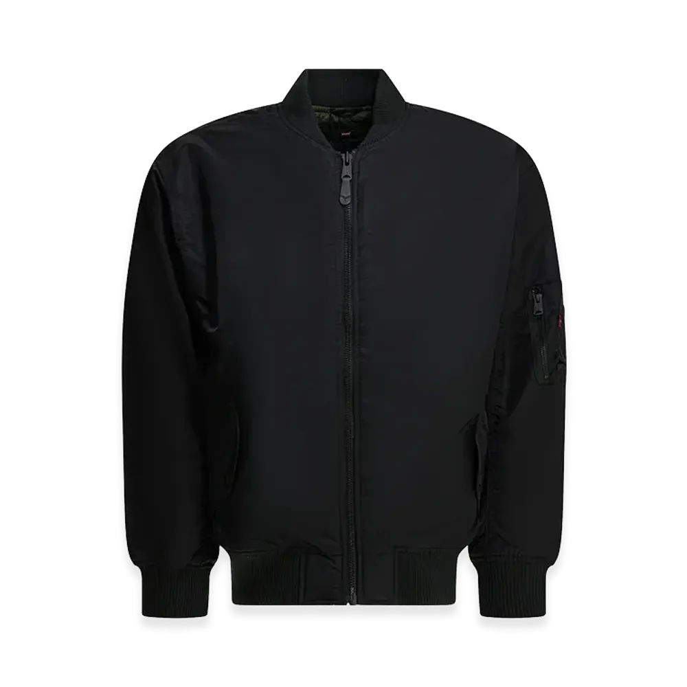 Levi's Long-Sleeved Bomber Jacket "Black"