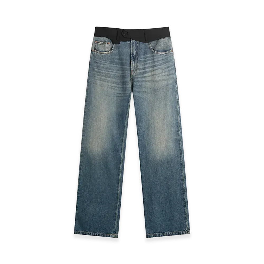 MM6 Maison Margiela Straight Leg Jeans "Blue"