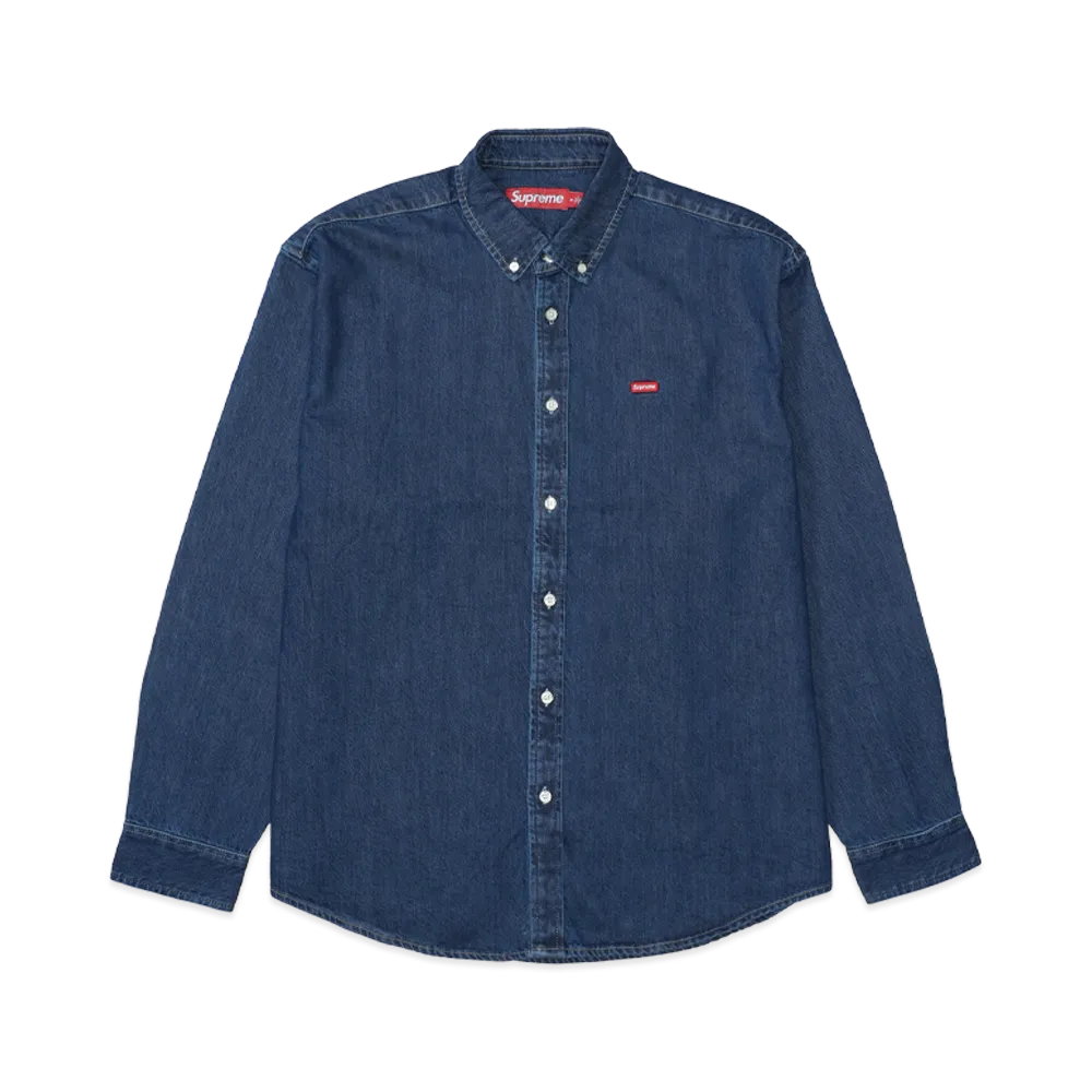Supreme Small Box Denim Shirt "Indigo"