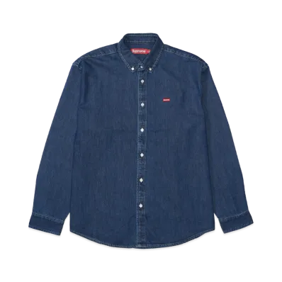 Supreme Small Box Denim Shirt "Indigo"