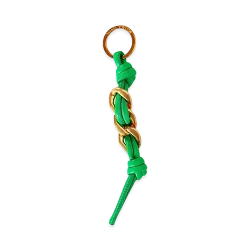 Bottega Veneta Key Ring "Parakeet"