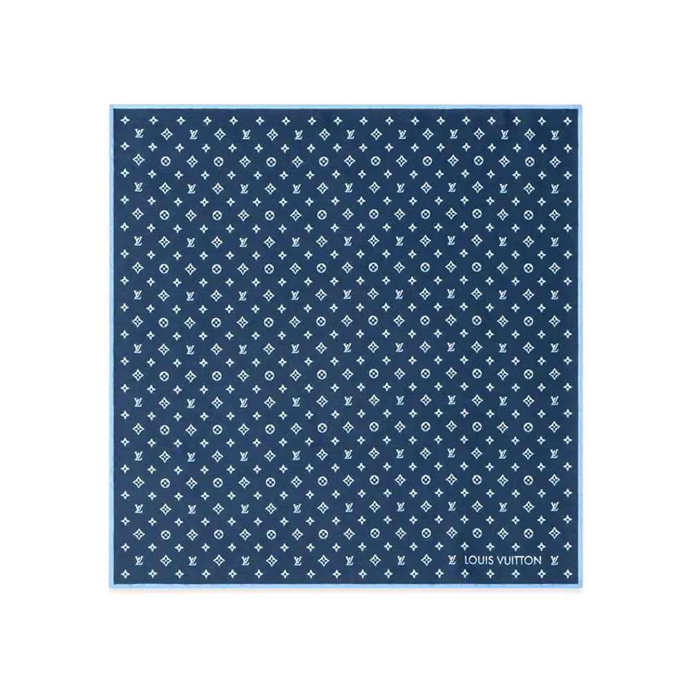 Louis Vuitton LV Dual Pocket Square Monogram "Marine"