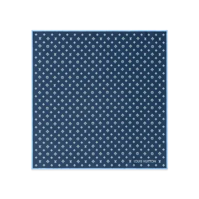Louis Vuitton LV Dual Pocket Square Monogram "Marine"
