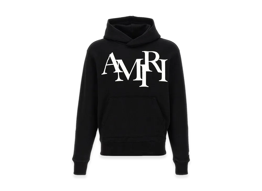 AMIRI Staggered Hoodie "Black"