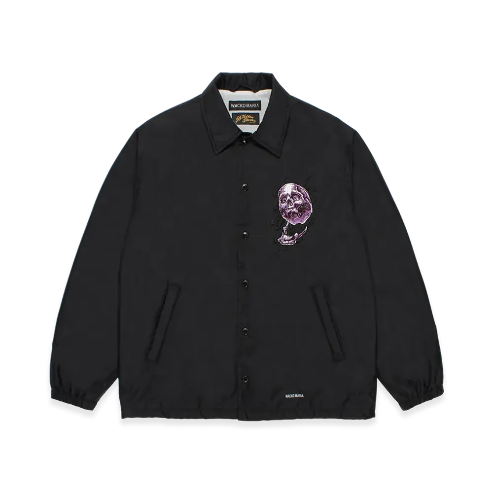 WACKO MARIA x 56 Tattoo Studio/Coach Jacket "Black"