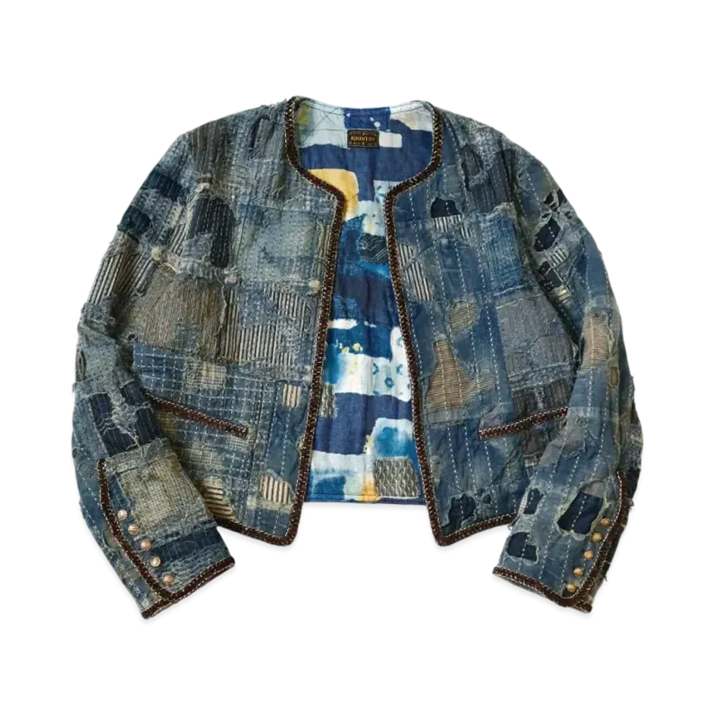 KAPITAL Boro Chateau Bolero "Indigo"