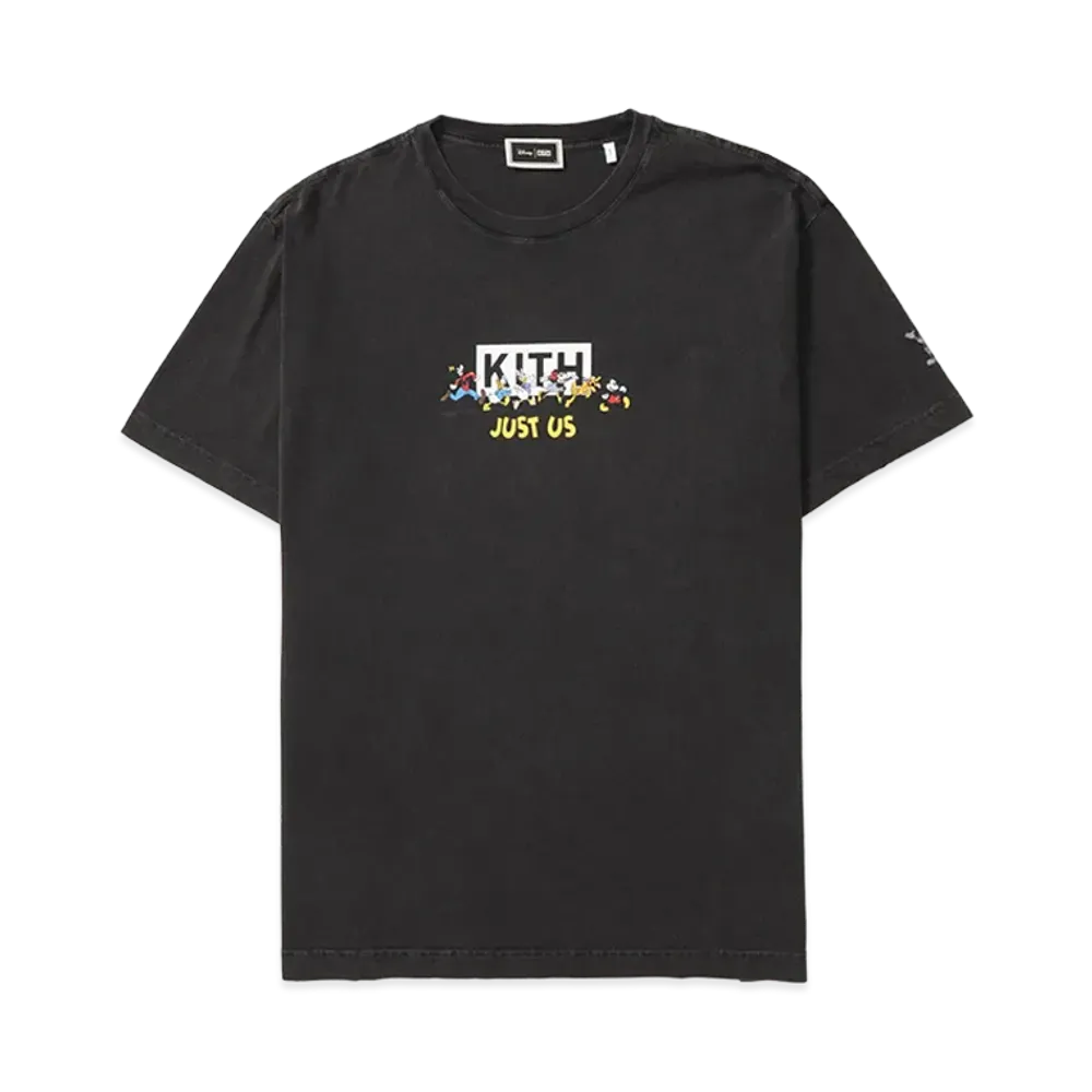 Kith x Disney Mickey & Friends Family Portrait Vintage Tee #1 "Black"