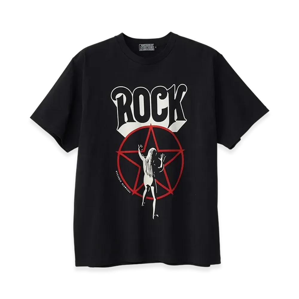 HYSTERIC GLAMOUR Hold Your Fire T-Shirt "Black"