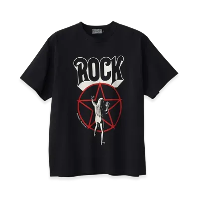 HYSTERIC GLAMOUR Hold Your Fire T-Shirt "Black"