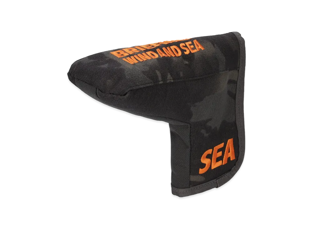 WIND AND SEA x BRIEFING GOLF Putter Cover Camo Combi "Orange"