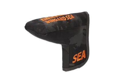 WIND AND SEA x BRIEFING GOLF Putter Cover Camo Combi "Orange"