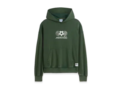 Gap x Ouigi Theodore FIFA World Cup Vintage Soft French Terry Oversized Hoodie Mexico "Green"