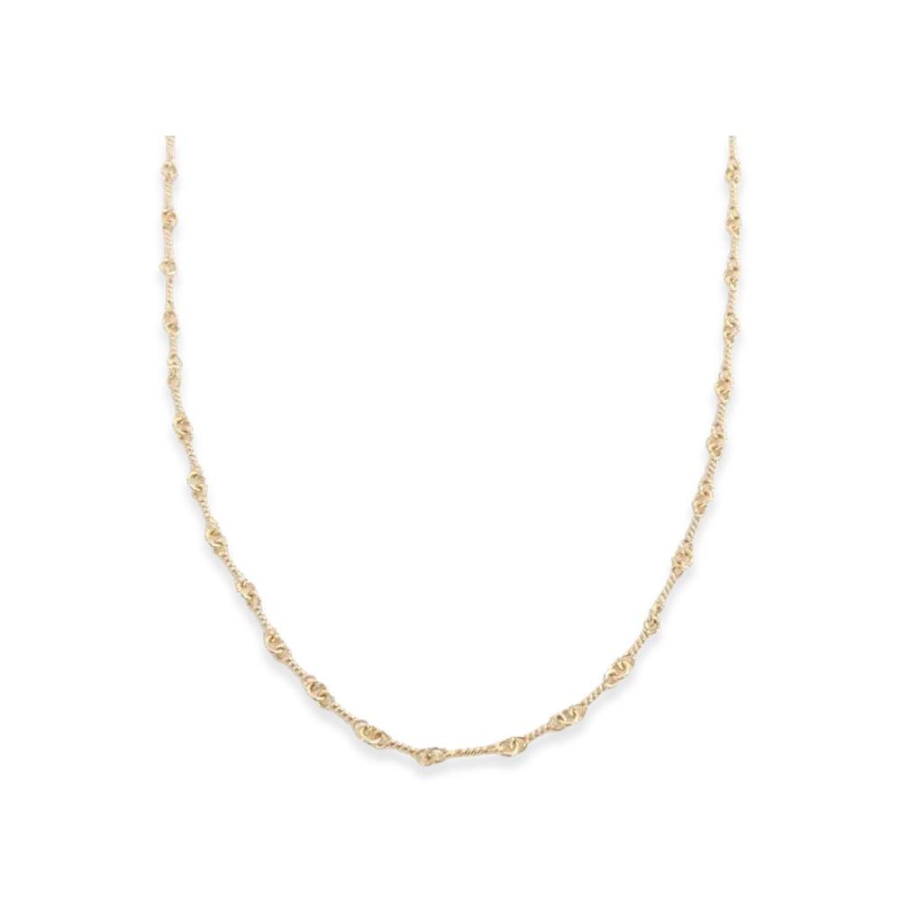 Chrome Hearts Roll Chain Necklace "Gold"