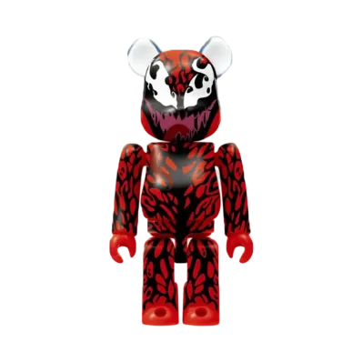 Bearbrick x Marvel SPIDER-MAN Happy Lottery Bearbrick Award 12 Carnage