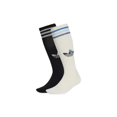adidas x Liberty London Knee Socks 2 Pairs "Chalk White/Black"