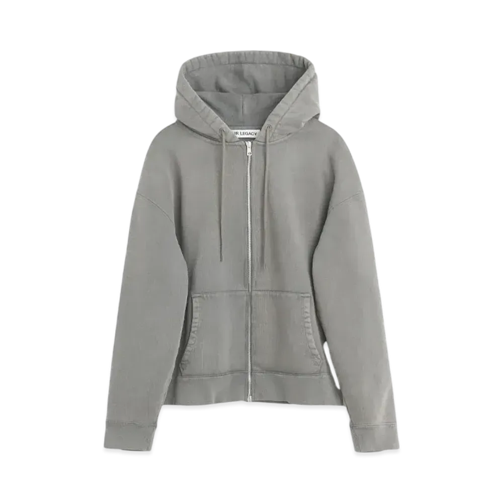 OUR LEGACY Rascal Hood Old Dye Hefty Fleece M4246Co "Gray"