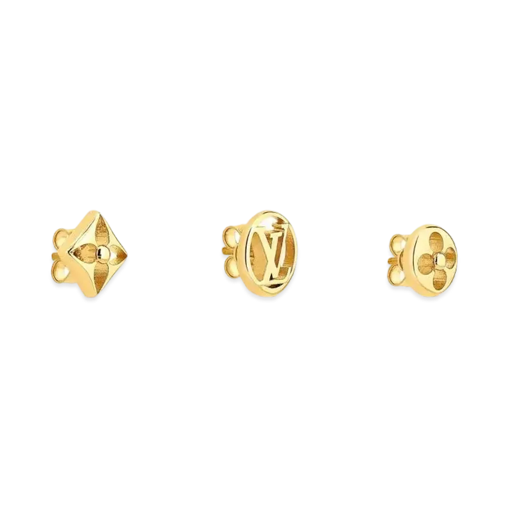 Louis Vuitton Crazy In Lock Earrings Set