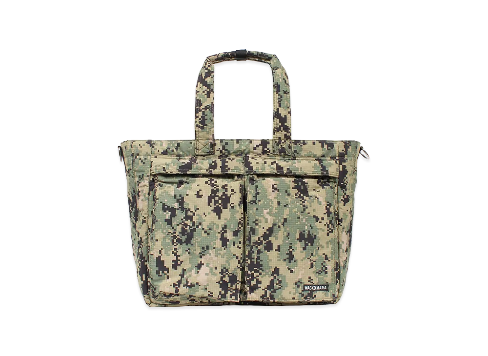 WACKO MARIA x Speak Easy Digital Camo 12 Inch Record Bag "Khaki"