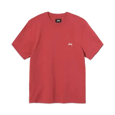 Stussy Stock Logo SS Crew "Red"