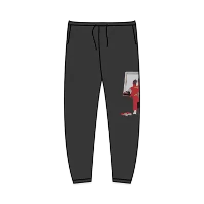 Jordan Artist Series by Jacob Rochester Men's Fleece Pants "Black"